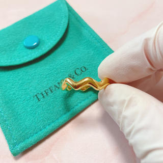 ティファニー(Tiffany & Co.)のriiia様専用》ティファニー　K18YG ジグザグ　リング　14号(リング(指輪))