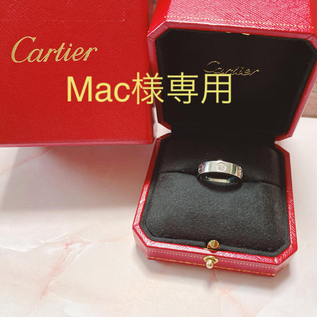 Cartier(カルティエ)のカルティエ 1Pダイヤ PT950ラブリング56 レディースのアクセサリー(リング(指輪))の商品写真
