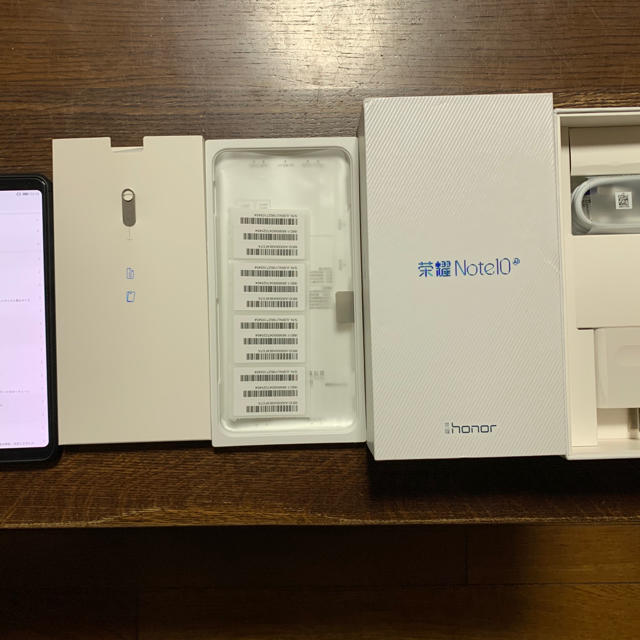 HUAWEI HONOR NOTE 10 （ブラック、6GB/64GB）