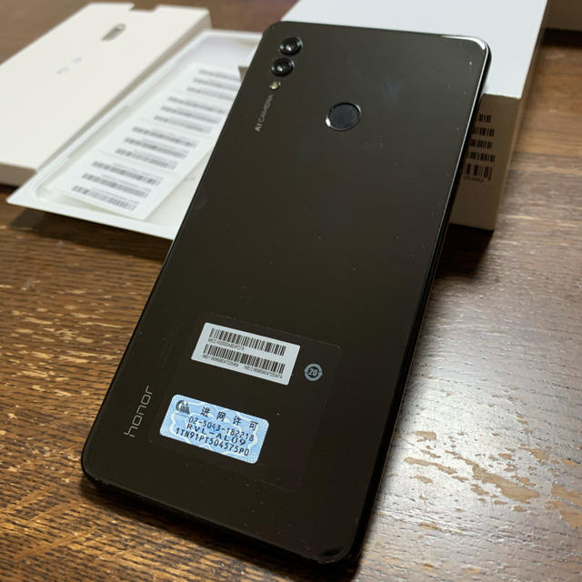 HUAWEI HONOR NOTE 10 （ブラック、6GB/64GB）