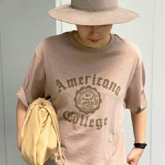 AP STUDIO AMERICANA アメリカーナ College Tシャツ