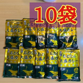 レトルトカレーおとなの大盛カレー 中辛 10セット(レトルト食品)