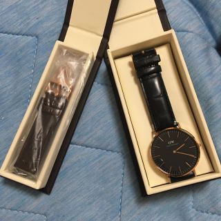 ダニエルウェリントン(Daniel Wellington)のDaniel Wellington （BLACK）(腕時計)