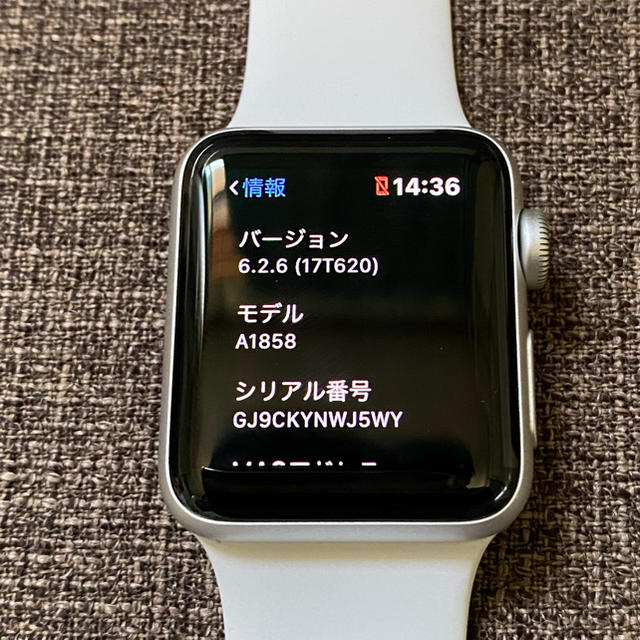 Apple Watch(アップルウォッチ)の★Apple Watch series3 38mm GPS★ メンズの時計(腕時計(デジタル))の商品写真