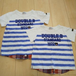 ダブルビー(DOUBLE.B)のダブルビー  兄弟お揃い  Tシャツ(Tシャツ/カットソー)