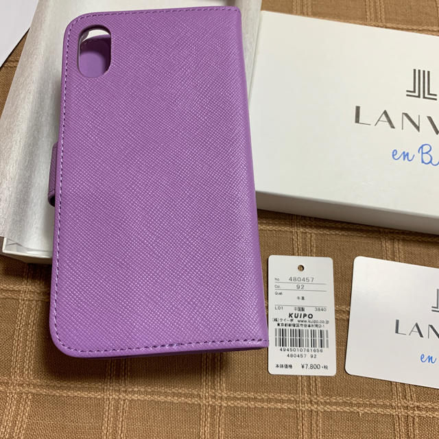 LANVIN en Bleu(ランバンオンブルー)の専用です　ランバンオンブルー　iPhonex  ケース スマホ/家電/カメラのスマホアクセサリー(iPhoneケース)の商品写真