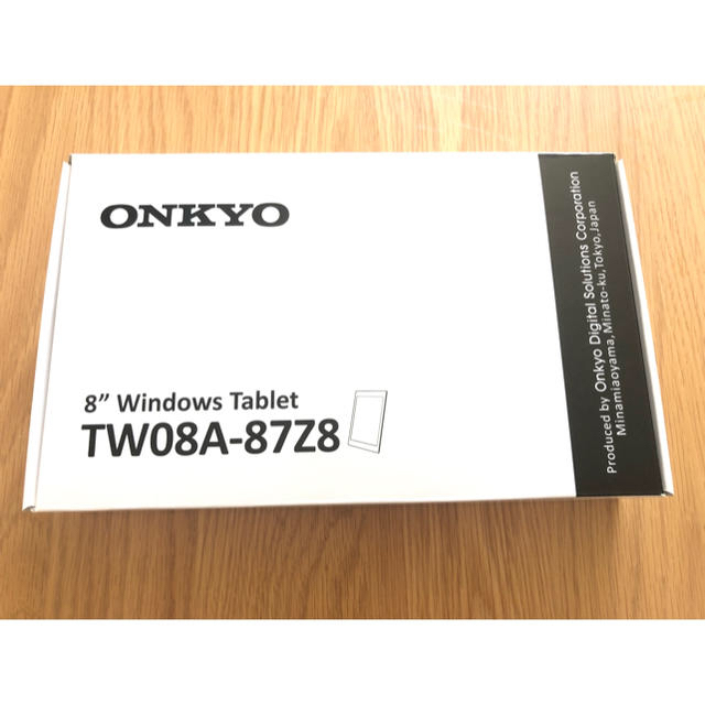 ONKYO TW08A-87Z8 Windows10 タブレット 1