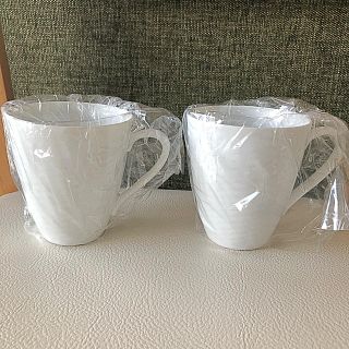 ノリタケ(Noritake)のノリタケ　RIZMO WHITE マグカップペアセット(グラス/カップ)