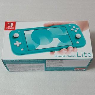 Nintendo Switch - 【新品】Nintendo switchライト ターコイズ あつ森 ...