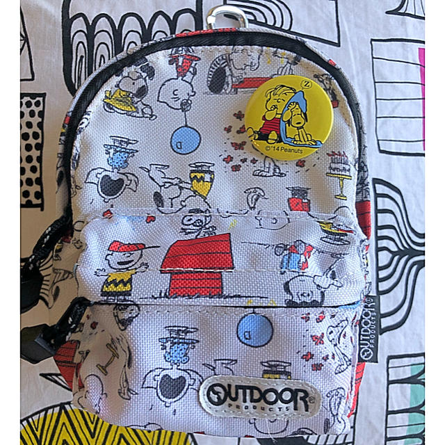 OUTDOOR(アウトドア)のSNOOPY OUTDOORリュック型ポーチ レディースのファッション小物(ポーチ)の商品写真