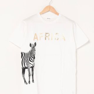 新品未使用　FREDYMAC AFRICA GOLD箔Tシャツ(Tシャツ(半袖/袖なし))