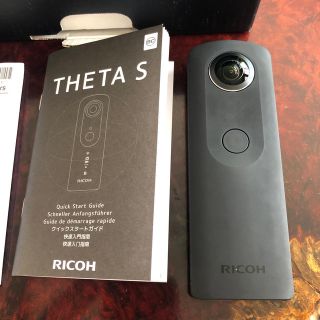 リコー(RICOH)のTHETA S ブラック(コンパクトデジタルカメラ)