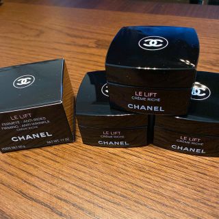 シャネル(CHANEL)のCHANEL 空ケース　クリーム空容器LE LIFT CREME RICHE(ボトル・ケース・携帯小物)