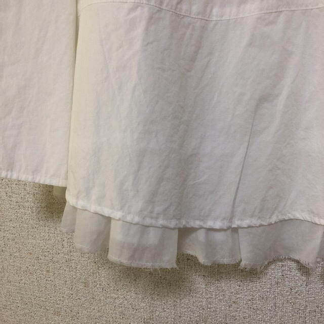 Pal'las Palace/ 裾フリル コットン ブラウス
