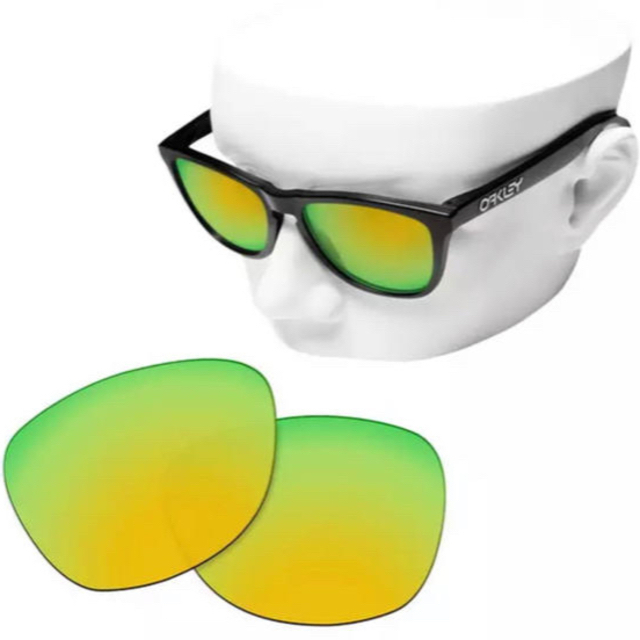 Oakley(オークリー)の【新品未使用】Oakley  Frogskins フロッグスキン 偏光レンズ メンズのファッション小物(サングラス/メガネ)の商品写真
