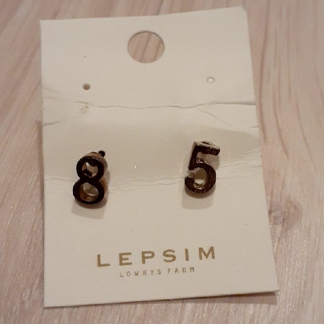 LEPSIM(レプシィム)のLEPSIM レプシィム　ピアス レディースのアクセサリー(ピアス)の商品写真