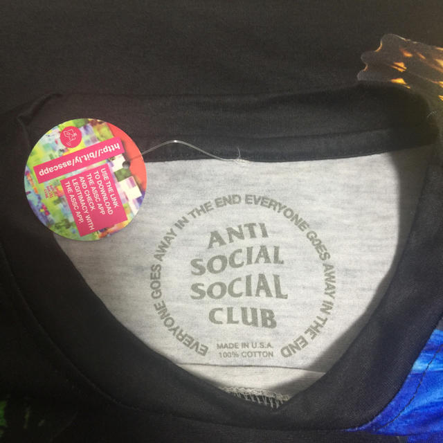 ANTI(アンチ)のANTI SOCIAL SOCIAL CLUB ASHTON BLACK TEE メンズのトップス(Tシャツ/カットソー(半袖/袖なし))の商品写真