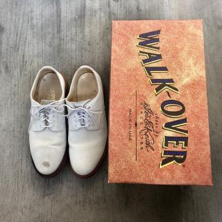 ビームス(BEAMS)の【Walk-Over】ホワイトバックス（価格交渉不可）(ドレス/ビジネス)