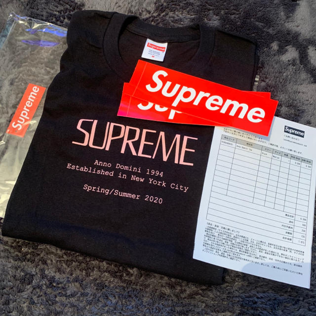 supreme Anno Domini Tee サイズM 黒