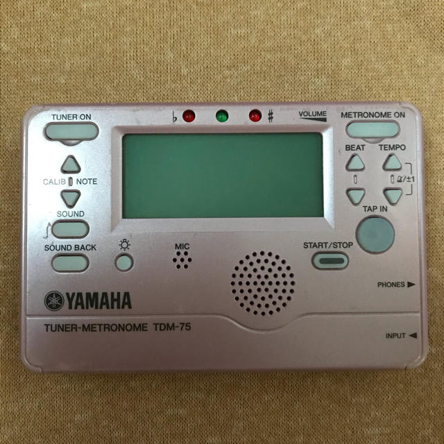 ヤマハ(ヤマハ)のヤマハ　YAMAHA  チューナー　TDM-75 楽器の楽器 その他(その他)の商品写真