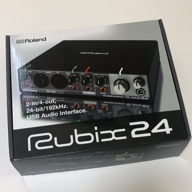 Rubix24 楽器のDTM/DAW(オーディオインターフェイス)の商品写真