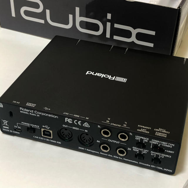 Rubix24 楽器のDTM/DAW(オーディオインターフェイス)の商品写真