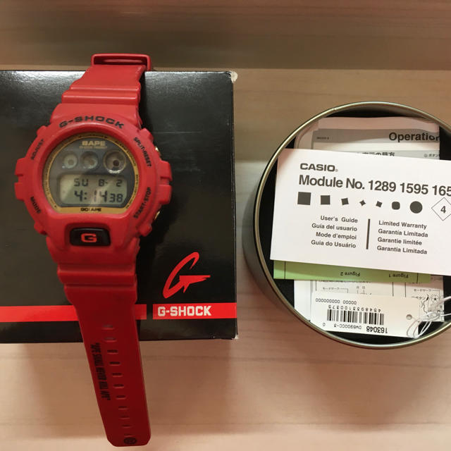 エイプ 2000個限定　コラボG SHOCK