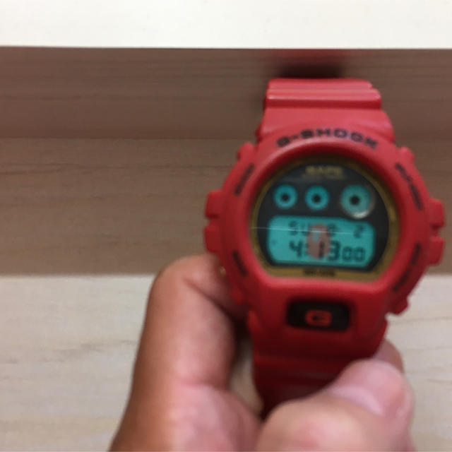 A BATHING APE(アベイシングエイプ)のエイプ 2000個限定　コラボG SHOCK メンズの時計(腕時計(デジタル))の商品写真