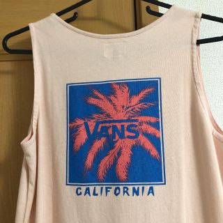 ヴァンズ(VANS)のvans バンズ Tシャツ ワンピース ノースリーブ タンクトップ(ひざ丈ワンピース)