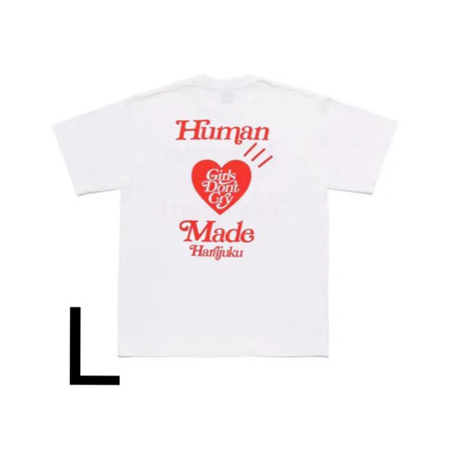 白L❗️human made gdc harajuku tシャツ