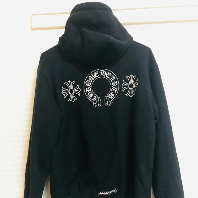 Chrome Hearts(クロムハーツ)のクロムハーツ スウェット ジップアップ パーカー レディース Mサイズ レディースのトップス(パーカー)の商品写真