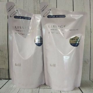 リサージ(LISSAGE)のレフィル2袋お得☆オススメ品☆新品未開封/リサージボディケアソープ350mL×2(ボディソープ/石鹸)