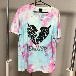 デビルユース(Deviluse)のdeviluse タイダイ染めTシャツ(Tシャツ/カットソー(半袖/袖なし))