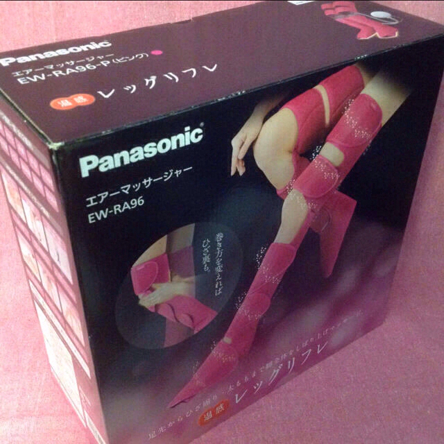 Panasonic(パナソニック)の☆あすか様専用☆ パナソニック エアーマッサージャー レッグリフレ コスメ/美容のボディケア(フットケア)の商品写真