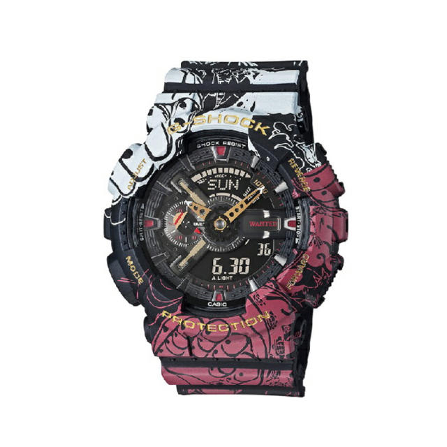 CASIO - 新品 gshock onepiece コラボ GA-110JOP-1A4JRの+spbgp44.ru