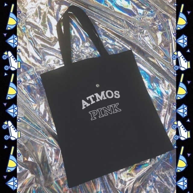 atmos(アトモス)のatmosPINK 撥水トート ブラック レディースのバッグ(トートバッグ)の商品写真