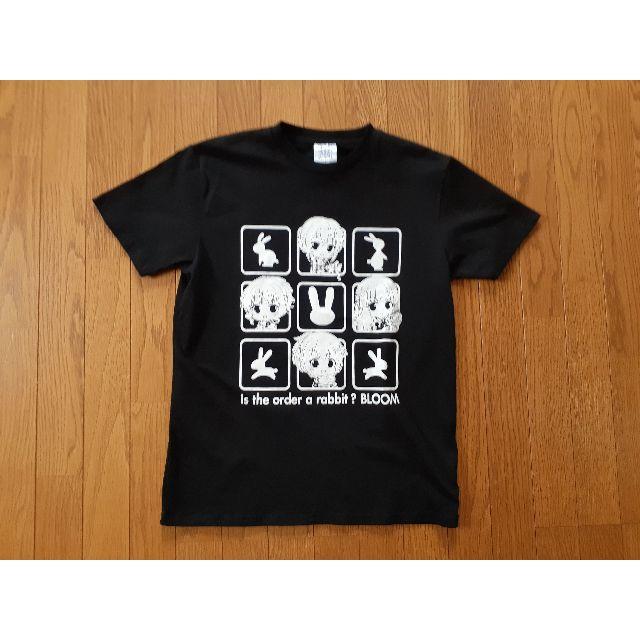 しまむら(シマムラ)のLサイズ ごちうさ黒Tシャツ メンズのトップス(Tシャツ/カットソー(半袖/袖なし))の商品写真