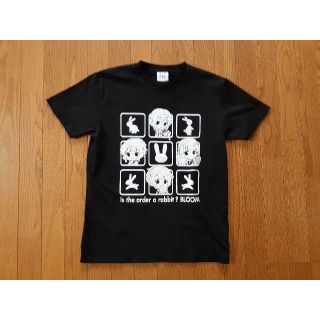 シマムラ(しまむら)のLサイズ ごちうさ黒Tシャツ(Tシャツ/カットソー(半袖/袖なし))