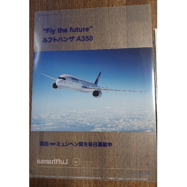 航空会社クリアファイルとステッカー エンタメ/ホビーのテーブルゲーム/ホビー(航空機)の商品写真