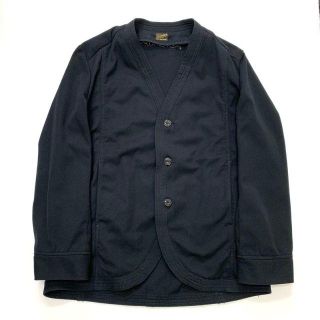 テンダーロイン(TENDERLOIN)の【19SS】 TENDERLOIN T-WORK JKT 黒 Mサイズ(ノーカラージャケット)