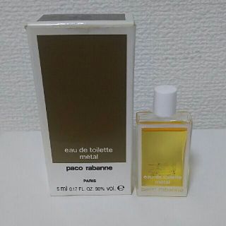 パコラバンヌ(paco rabanne)のパコラバンヌ ☆オードメタル☆5ml(その他)