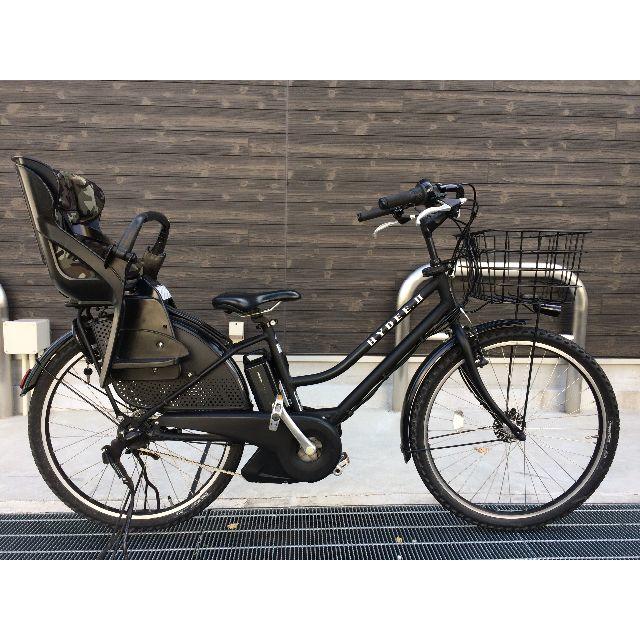 地域限定　ハイディⅡ　HYDEE　新基準　三人乗り　黒　神戸市　電動自転車自転車