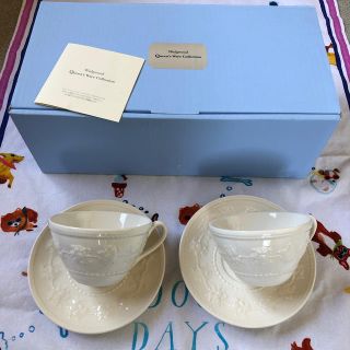 ウェッジウッド(WEDGWOOD)のウェッジウッドペアティーカップ(グラス/カップ)