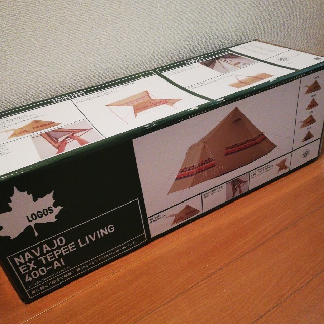 LOGOS(ロゴス)の【値下】LOGOS　NAVAJO EX TEPEE LIVING 400-AI スポーツ/アウトドアのアウトドア(テント/タープ)の商品写真