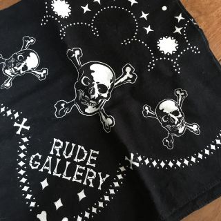 ルードギャラリー(RUDE GALLERY)のRUDE GALLERY ルードギャラリー バンダナ ハンカチ(ハンカチ/ポケットチーフ)