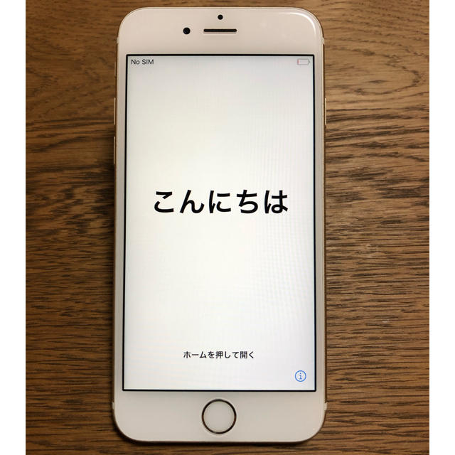 iPhone6s 64GB simフリー ゴールド