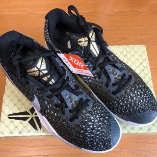 ナイキ(NIKE)のNike Mamba Instinct Black Gray Gold(バスケットボール)