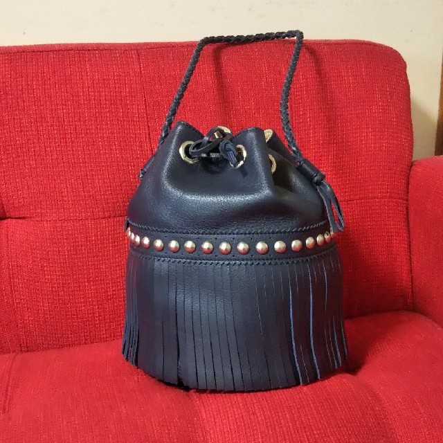 j&m davidson Drawer カーニバル ネイビー Lサイズ 美品