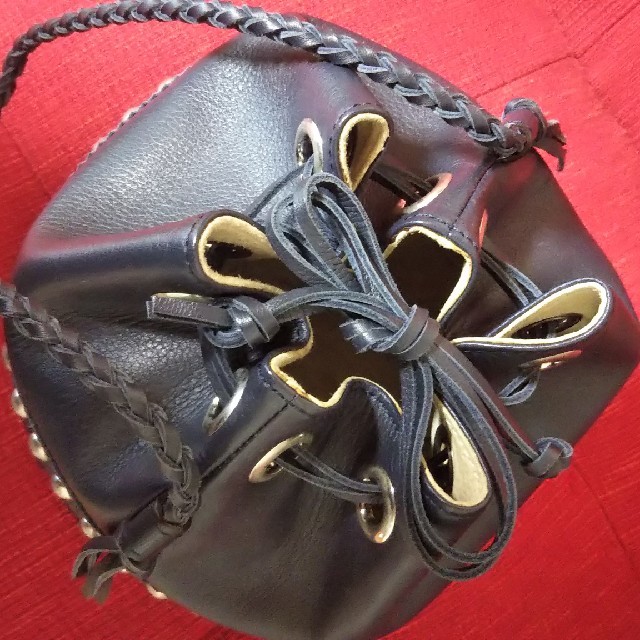 j&m davidson Drawer カーニバル ネイビー Lサイズ 美品