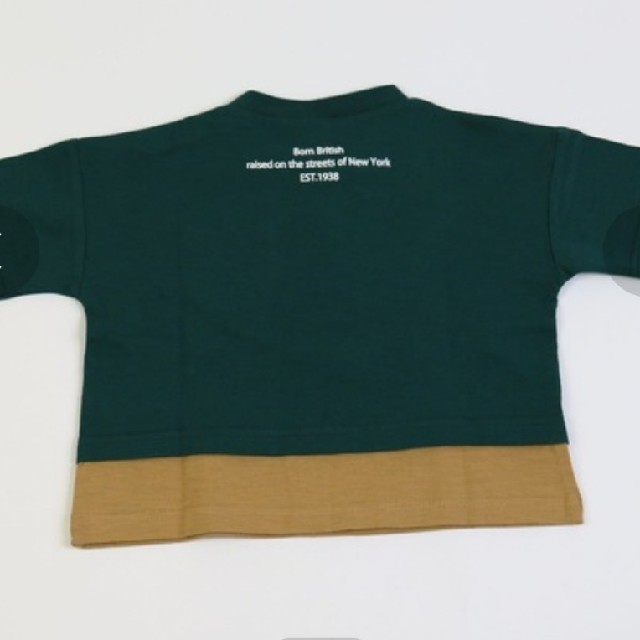 KANGOL(カンゴール)の【新品】KANGOL　バイカラーTシャツ　95  キッズ/ベビー/マタニティのキッズ服男の子用(90cm~)(Tシャツ/カットソー)の商品写真